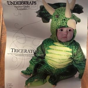 Baby Triceratops Halloween Costume- brand new